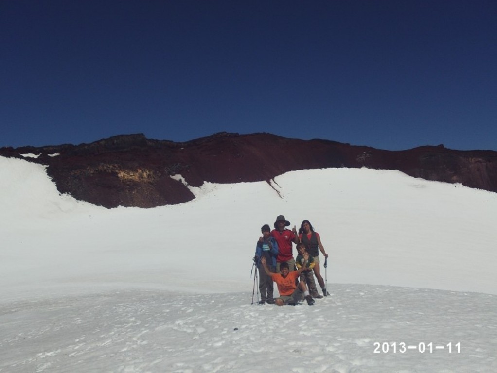 Ladera norte, desde la laguna Blanca