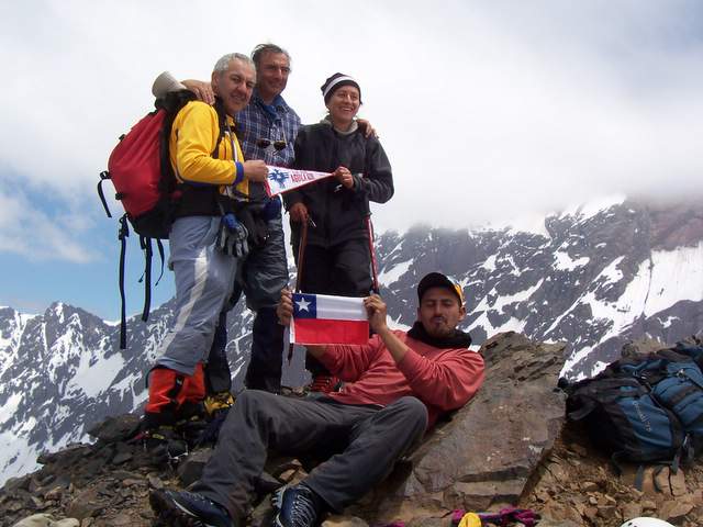 Normal por glaciar San Francisco