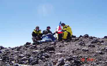 Ruta normal por portezuelo