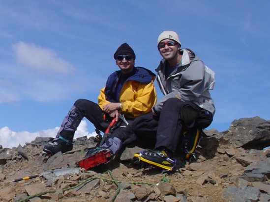 Normal por glaciar San Francisco