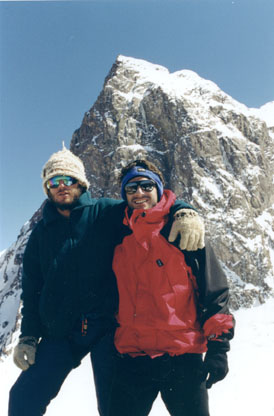 Normal por glaciar San Francisco