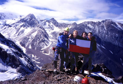 Normal por glaciar San Francisco