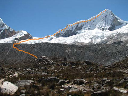 Ruta Normal (Arista Suroeste)