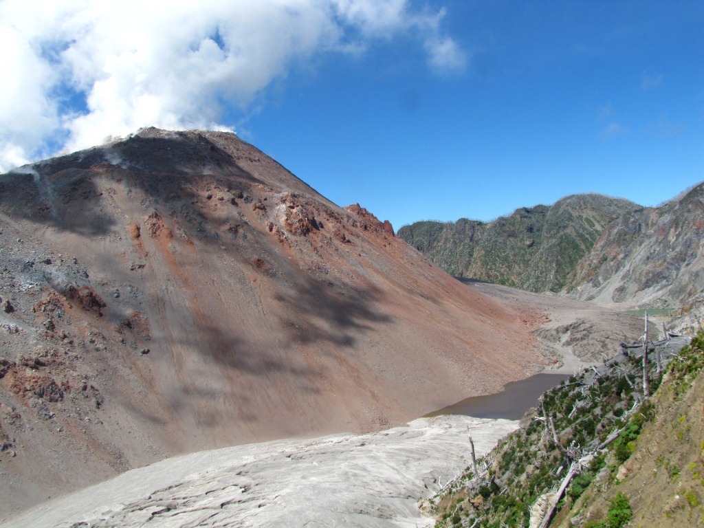 Cráter Volcán Chaitén