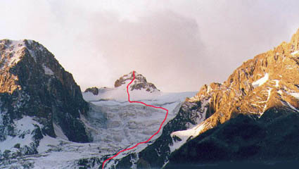 Glaciar Cortaderas
