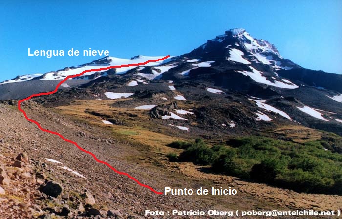 Cara Norte del Cráter