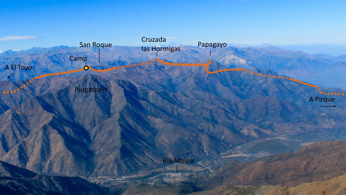 Travesía El Toyo - Pirque