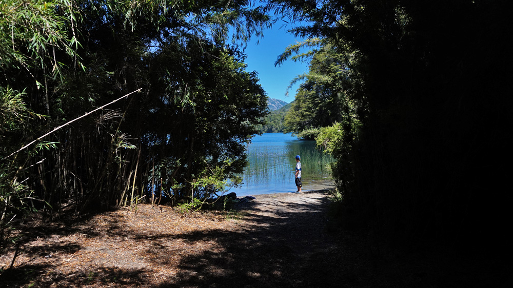 Lago Espejo a lago Correntoso