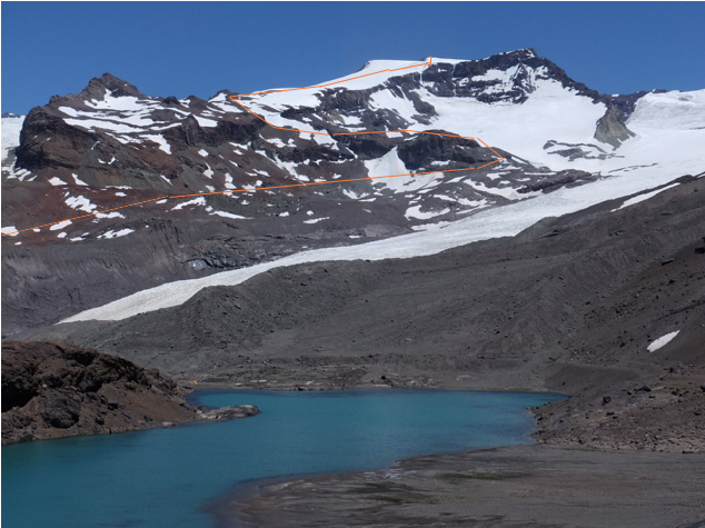 Filo Sur desde Laguna Picarte