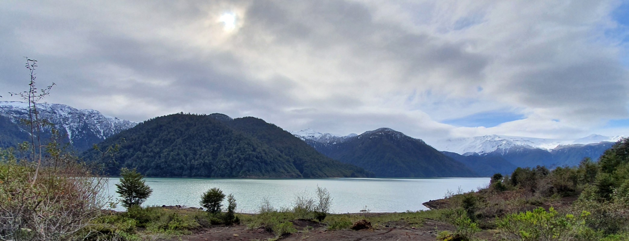 Sendero al lago Cabrera 