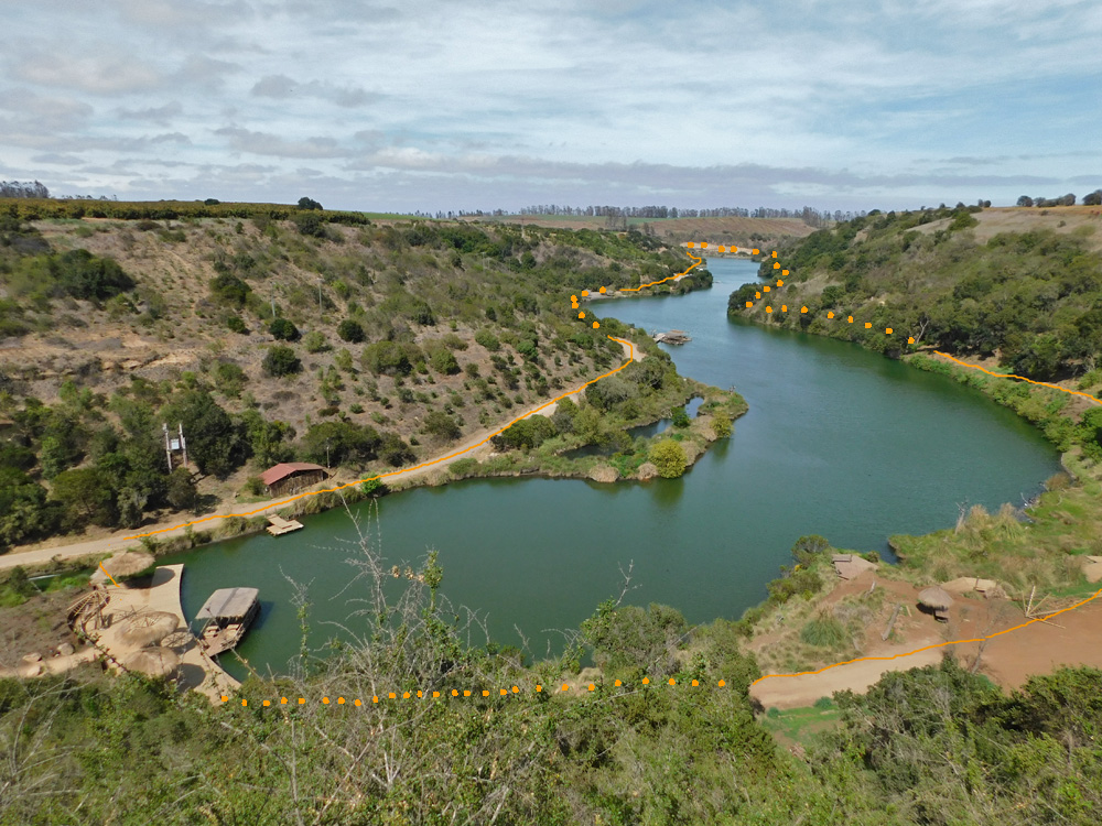 Tranque Tricao y Humedal Giverny