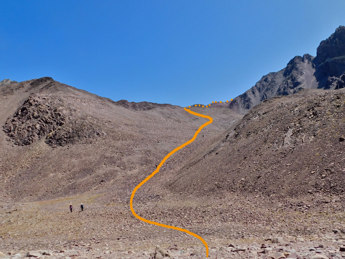 Por Quebrada Carreñito