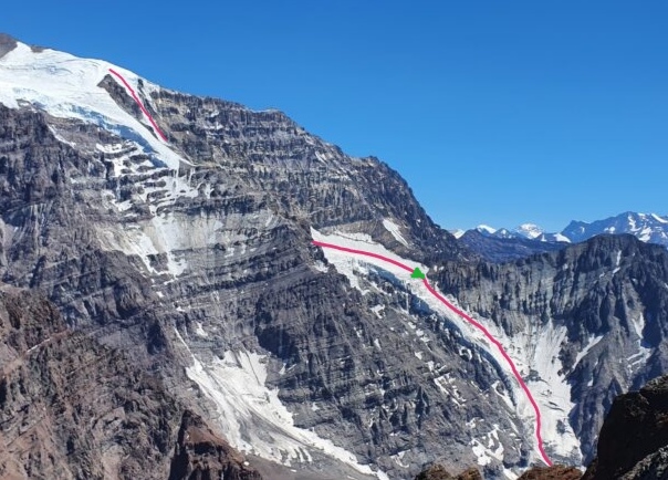 Glaciar de los Castaños (sin ascenso íntegro)