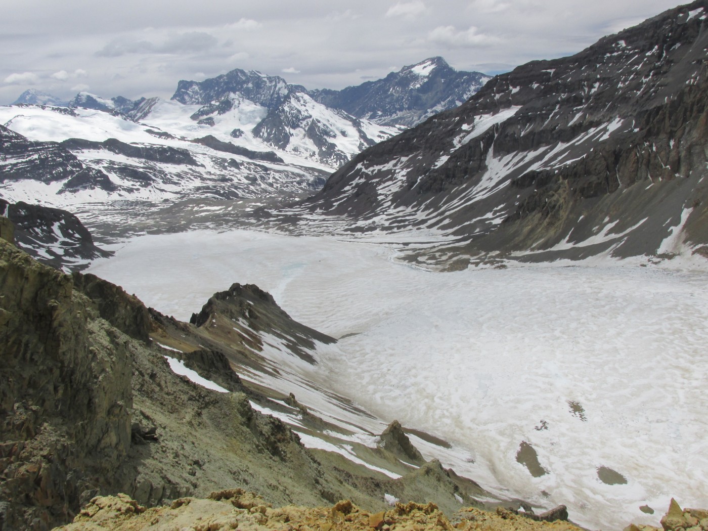 Mirador Glaciar Olivares Alfa