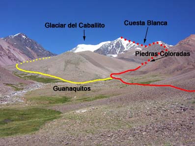 Ruta Normal o de los Incas