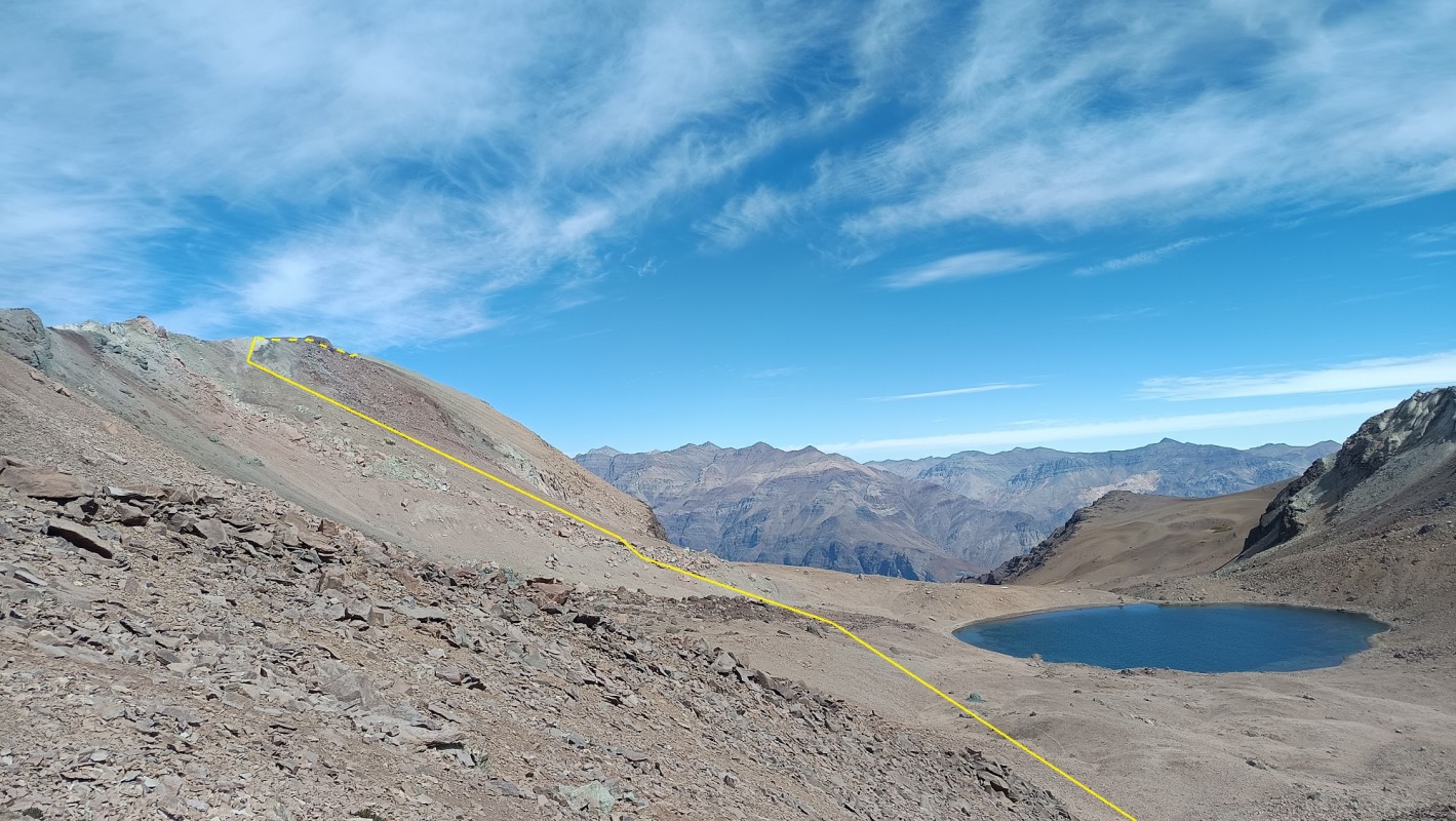 Normal desde Laguna del Maitencito