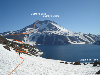 Cumbre Este - directa cara Norte