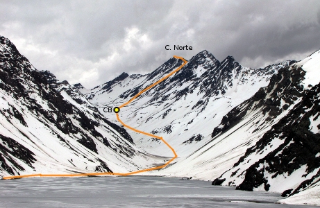 Ruta Normal a Cumbre Norte