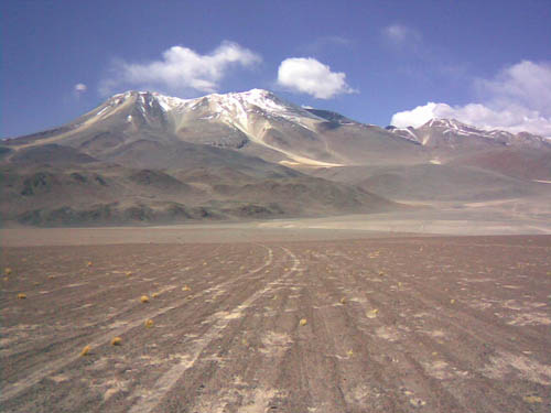 Volcán Piedra Parada o Azufrera de Los Cuyanos