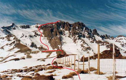 Cumbre Norte-Normal Cara Oeste