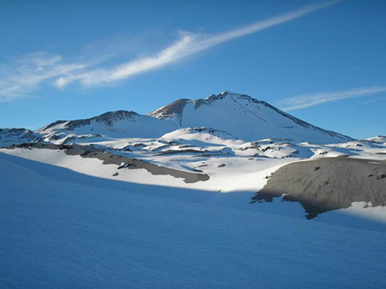 Volcán Azul