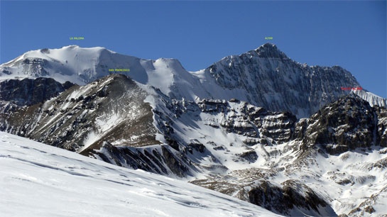 La Paloma, Altar y San Francisco