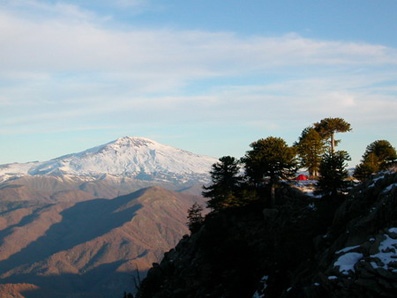 Callaqui desde el norte