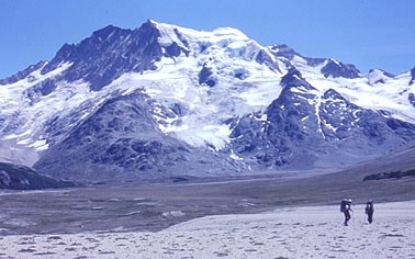 Cara Sur del Cerro Hermoso Cara Sur del Cerro Hermoso