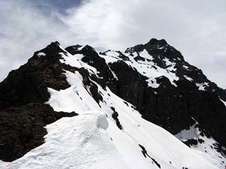 Ciervo desde el filo suroeste