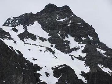 Cerro Ciervo desde el filo SO