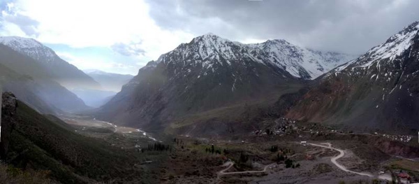 Panorámica Chacaya y Baños Morales