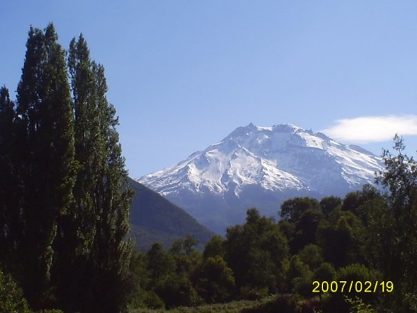 Nevado Longavi desde Potrero Grande