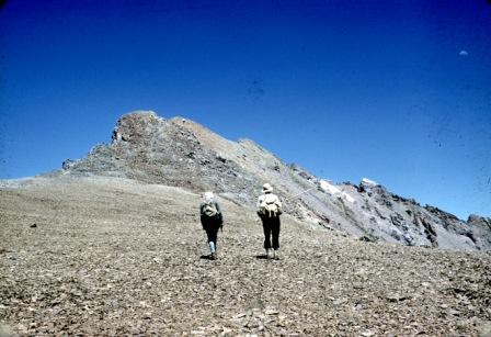 Llegando a la cumbre