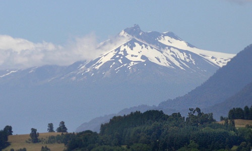 Desde el Lago Panguipulli