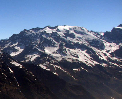 El Yeguas Heladas desde el Potrero Alto