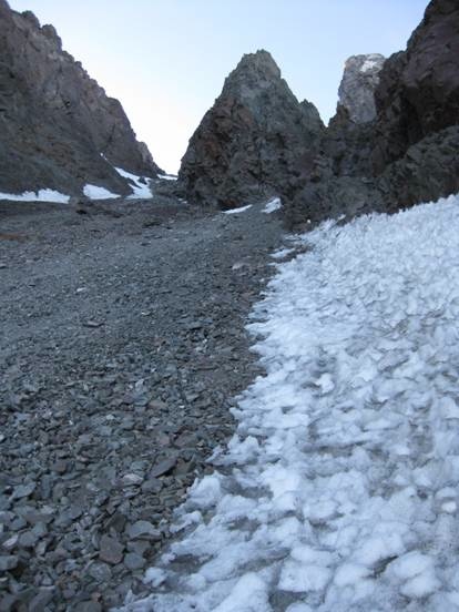 Canalón Cara Noroeste Co. Diablo