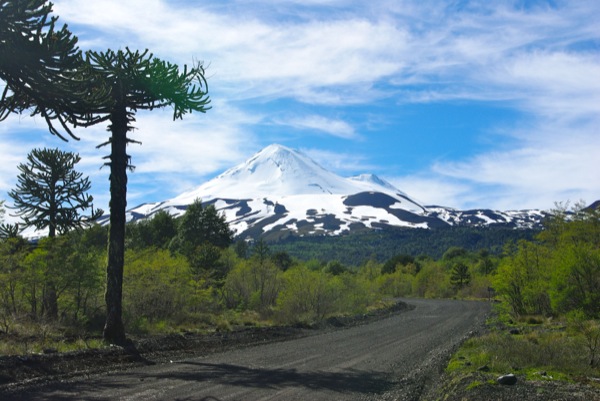 Llaima desde el oeste