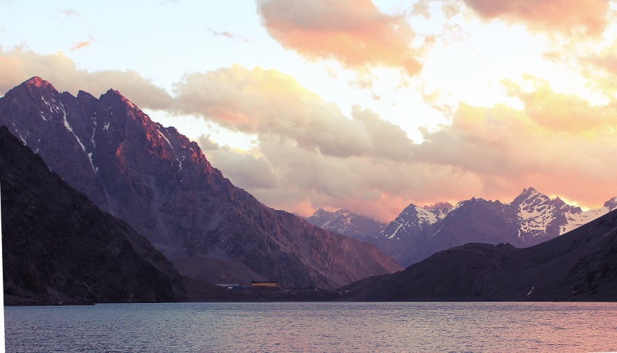 Desde laguna del Inca
