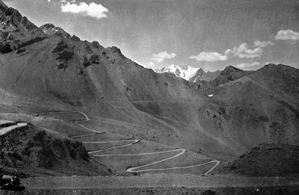 Juncal y cuesta Caracoles en 1930