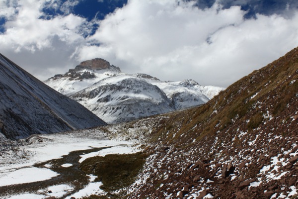 Amarillo desde valle de Colina