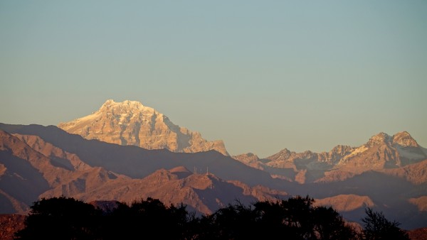 Aconcagua desde Auco