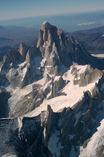 Fitz Roy y Lago Viedma