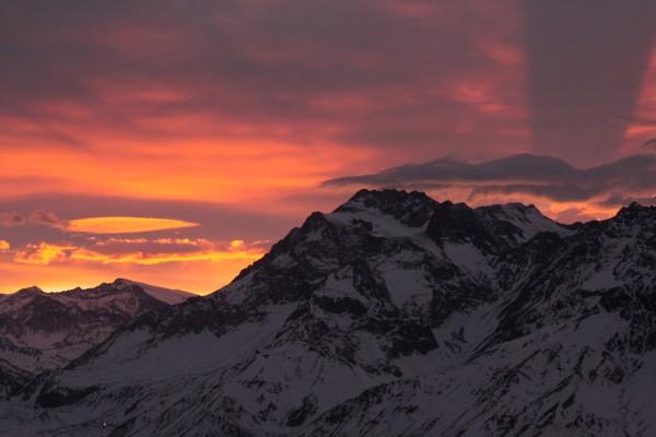 amanecer desde san gabriel