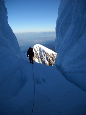 ascendiendo pico schulze al fondo 