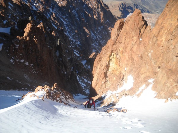 saliendo hacia la cumbre