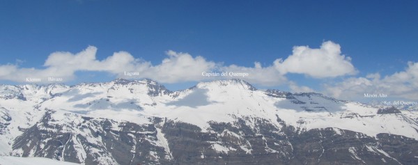 Panorámica al Capitán del Quempo y Vecinos