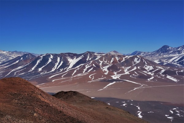 Cordón Barrancas Blancas desde V. Peña Blanca