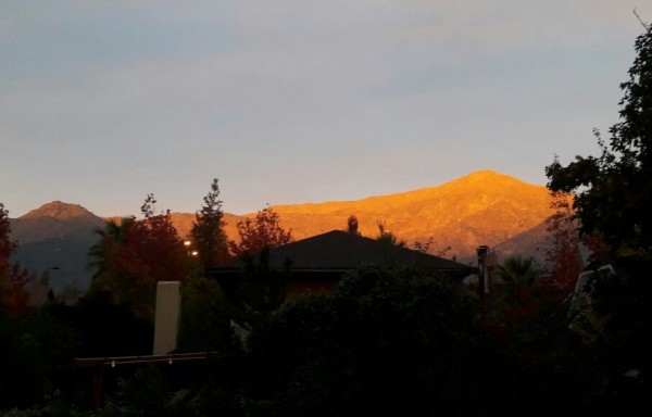Morro Guayacan al atardecer