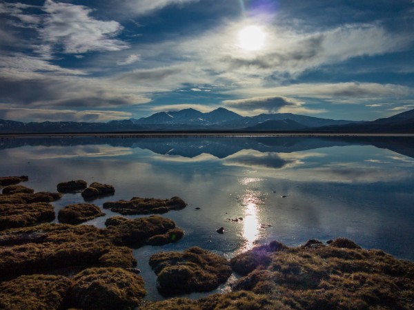 Nevado Tres Cruces al Amanecer