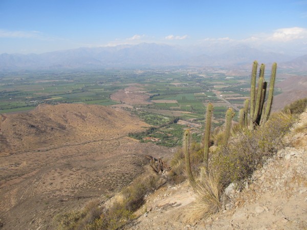 Valle del Aconcagua desde El Carmelo